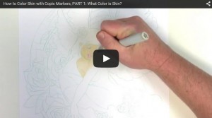 How to Color Skin with Copic Markers, Part 1: What Color is Skin?