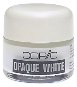 Use the Right White to Highlight your Copic Drawings