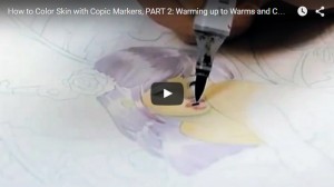 How to Color Skin with Copic Markers, Part 2: Warming up to Warms and Cools