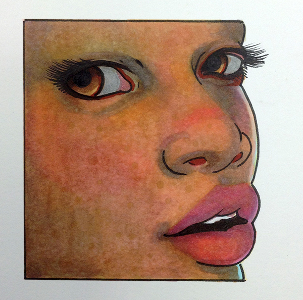 Tutorial: Drawing skin tones with colored pencils - Ioanna