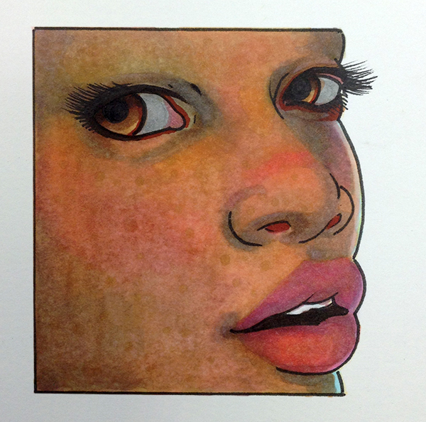 Color Palette: Copic Marker + Colored Pencil Combination (Brown