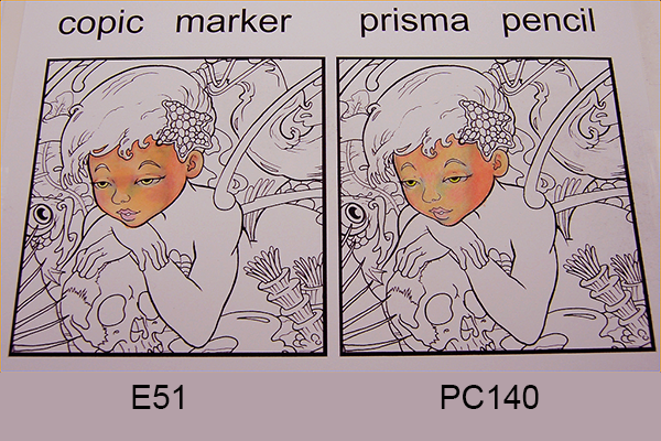 Prismacolor Marker Technique Tutorial 