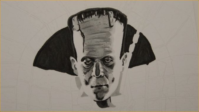 Coloring Frankenstein’s Monster in Grayscale
